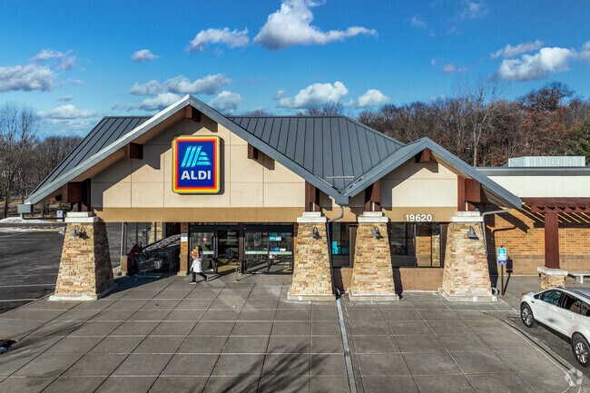 ALDI serves Elk River as one of many affordable grocery options.