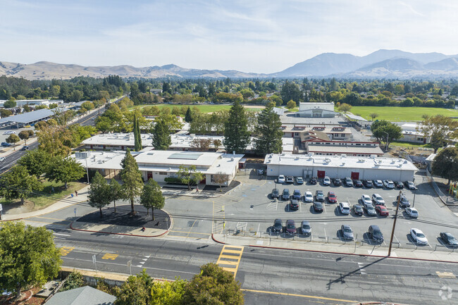 El Dorado Middle School has a great view of Mount Diablo from the school campus.
