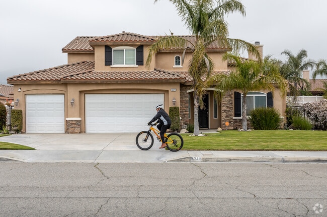Verdemont neighborhood sidewalks are wide enough to go for a bike ride or an afternoon stroll.