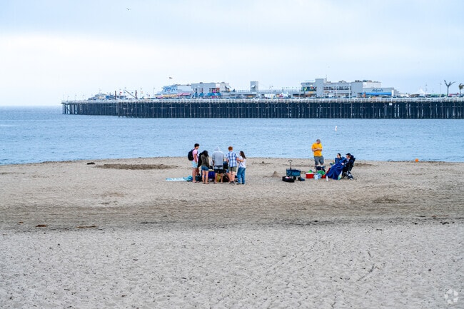 Santa Cruz beaches are an easy drive from Freedom for oceanfront recreation.