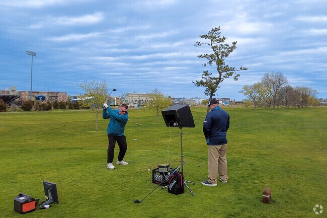Practice your stroke at the Winthrop Golf Club in Cottage Park.