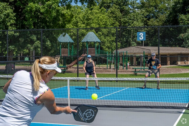 Pickleball courts are one of the many amenities Telulah Park in Appleton.