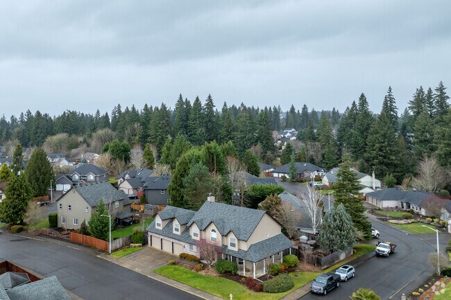 Barberton is a residential community with country pastures and modern suburban homes on the outskirts of Vancouver, Washington.