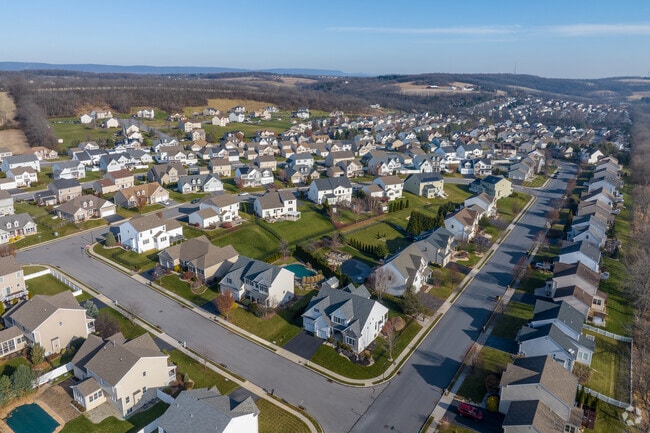 Residents are able to enjoy tranquil settings in Upper Nazareth Township.