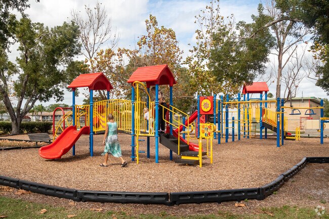 The playground at Rutenberg Park is fun for the whole family.