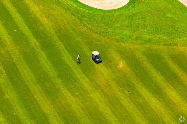 Many Fisher Island residents enjoy a round of golf on the 9-hole course.