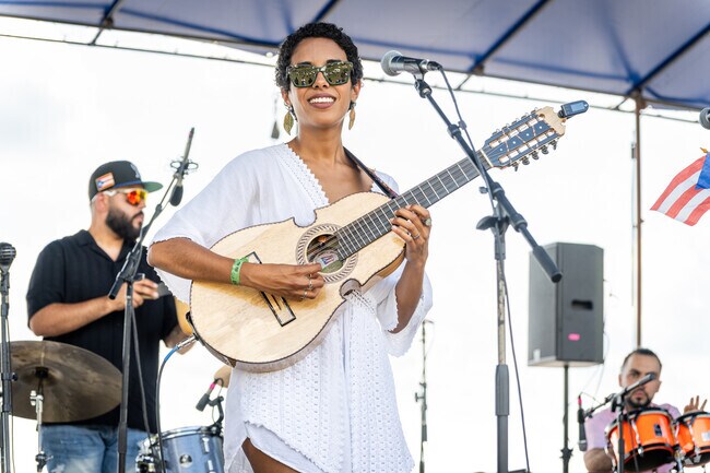 Dance to live music and savor exotic flavors at the Puerto Rican Festival in Providence.