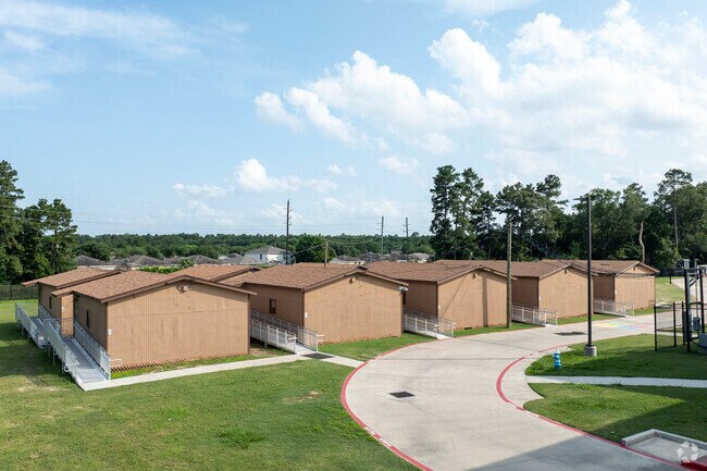 Extra classroom space can be found behind Bradley Elementary School.