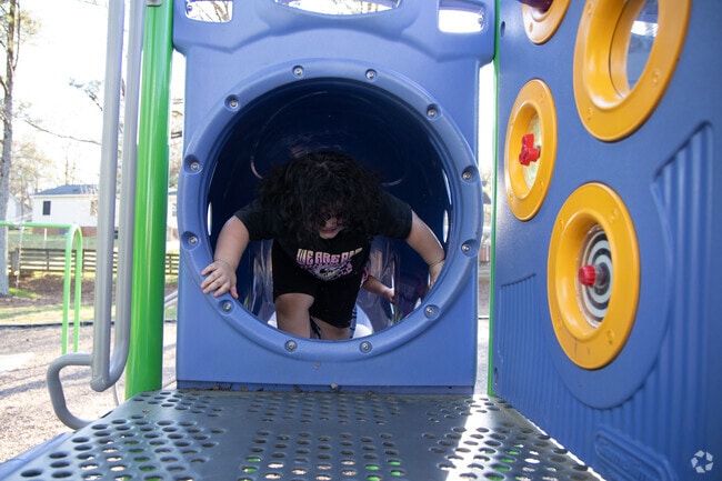 Many Berea kids want to explore the structures at Joe Jackson Park.