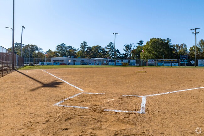 Archer Lodge Park is home to a well used baseball field and other amenities.