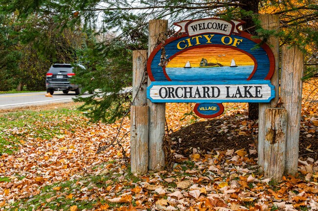 Orchard Lake Village is an upscale lakeside community in Oakland County, known for its natural beauty and luxury homes.