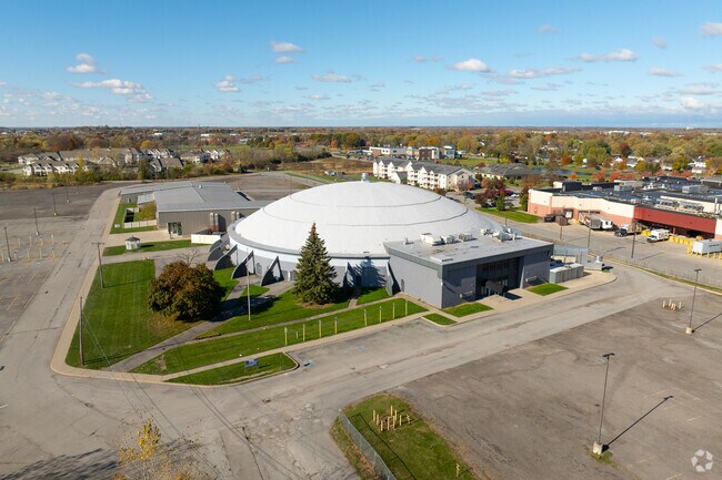 The ROC Dome Arena in Henrietta hosts concerts, trade shows and seasonal events.