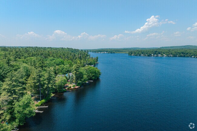 Locals of Deerfield can enjoy the waterfront view as they look across Northwood Lake.