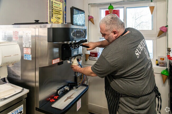Soft serve ice cream is popular any time of year at Sub Zero in Warwick.