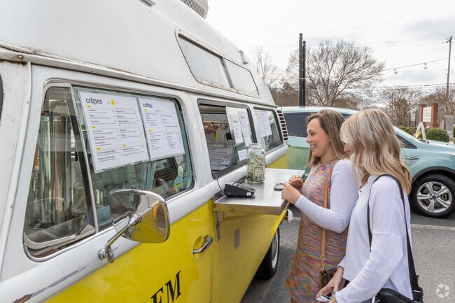 Tandem in Travelers Rest serves customers from the yellow bus in the lot.