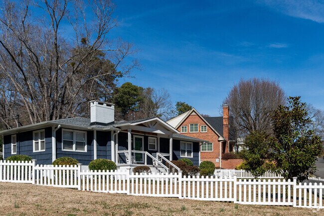 Duke Park is a friendly, diverse neighborhood in Durham, known for its community spirit and walkability.