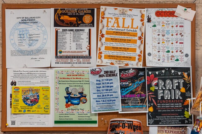 Bullhead City blooms all year long with its many events for visitors and locals.