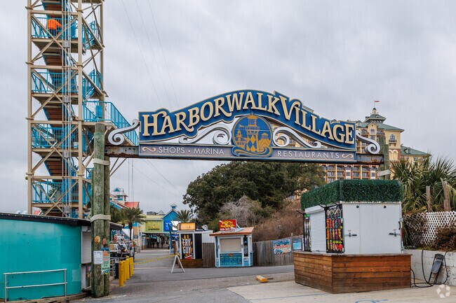 Harborwalk Village is located at the Emerald Grand in Destin.