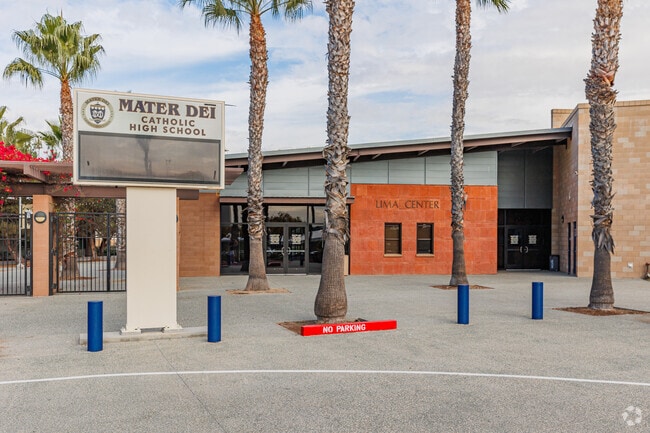 The spirit of achievement thrives in the halls and fields of Mater Dei Catholic.