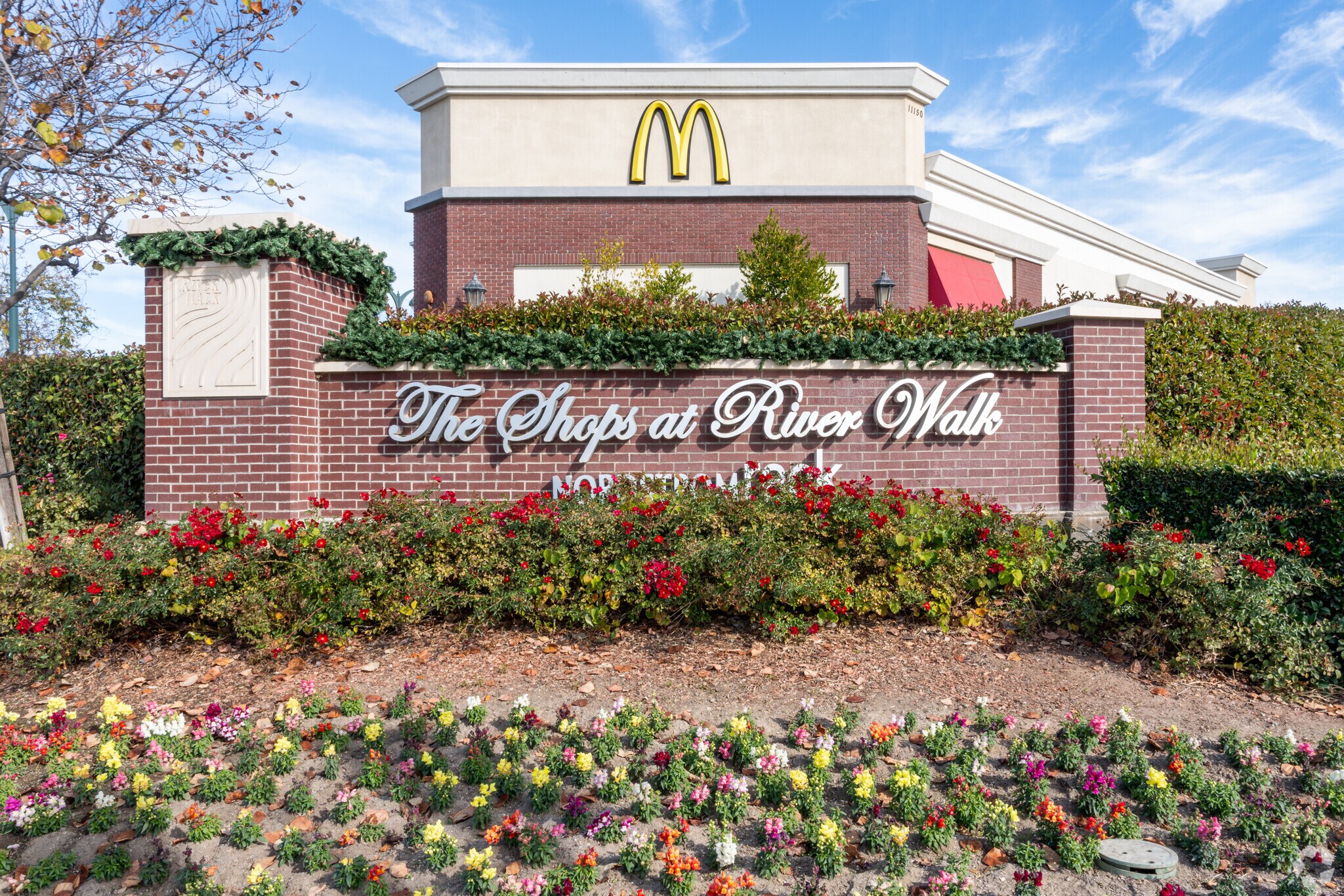 The Shops at River Walk is just outside the River Oaks neighborhood.