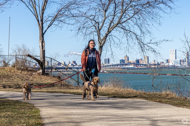 Bay View Park offers stunning views to Saint Francis residents.