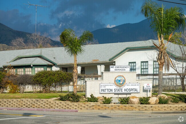 The psychiatric hospital originally opened in 1893 and was renamed Patton State Hospital in 1927