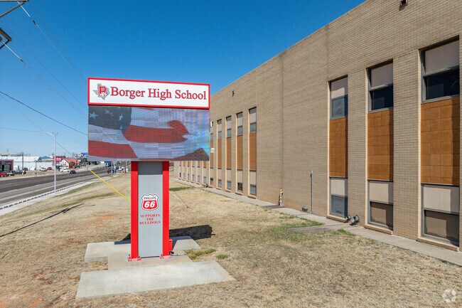 Borger High School is a hub of inspiration and academic excellence.