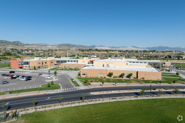 Hidden Valley Middle School is located in the Bluffdale neighborhood.