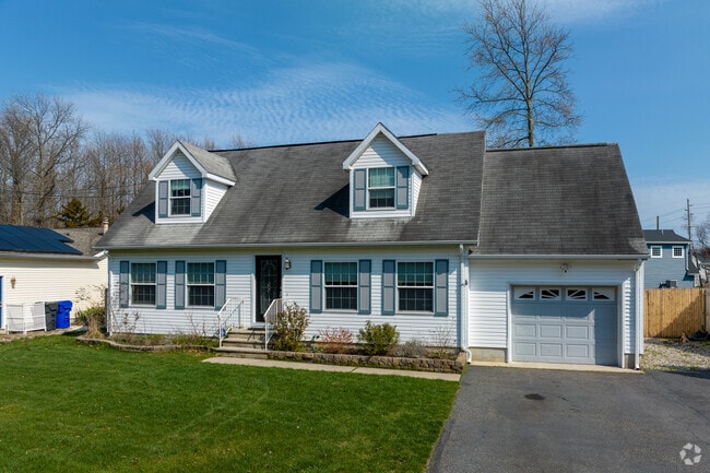 Expanded Cape Cod style homes are common in Brick Township.