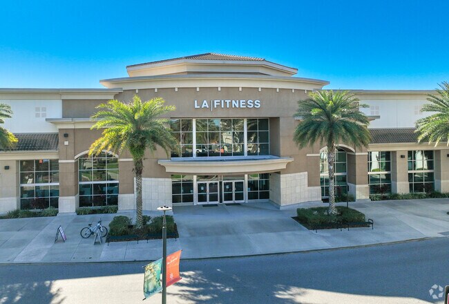 Windermere residents stay active at LA Fitness, just minutes away in The Grove shopping center.