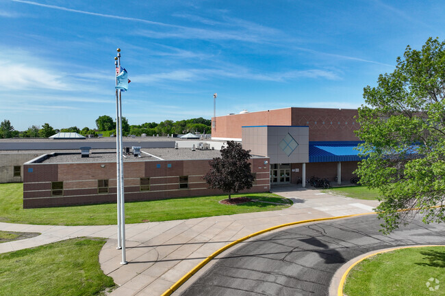 St. Michael-Albertville Middle School West serves students in grades 5-8.