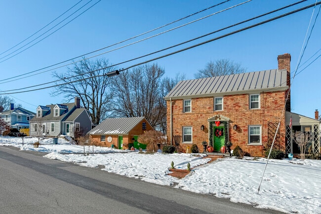 Colonials and Cape Cods are also common in Staunton. New build homes are less common in this historic city.