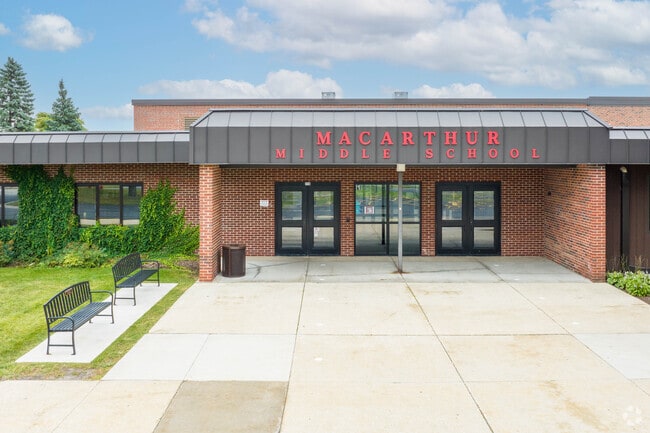 Macarthur Middle School is a public school located in Prospect Heights.