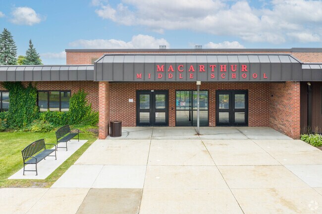Macarthur Middle School is a public school located in Prospect Heights.