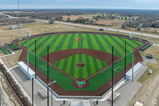Commerce High School offers many sports for students to play including baseball.