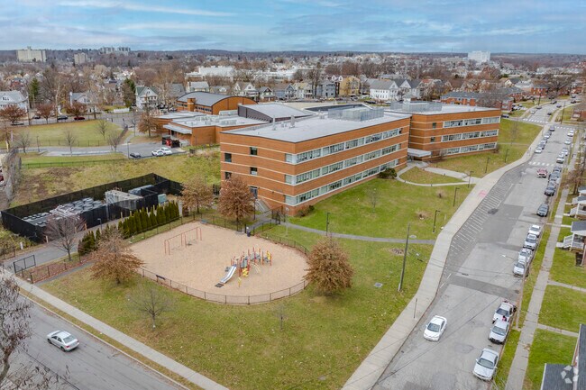 Geraldine W. Johnson School at 475 Lexington Avenue in Bridgeport, CT.