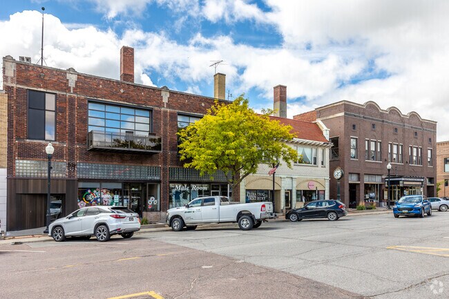 Uptown Denison is a thriving area, with small businesses and local goods and services.