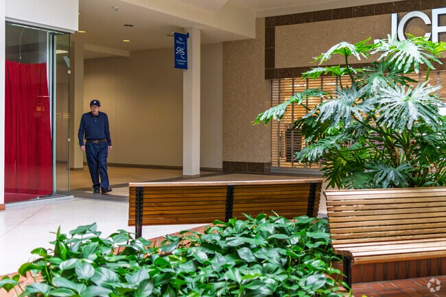 South Parks locals use the Courtland Center for indoor exercise during the winter.
