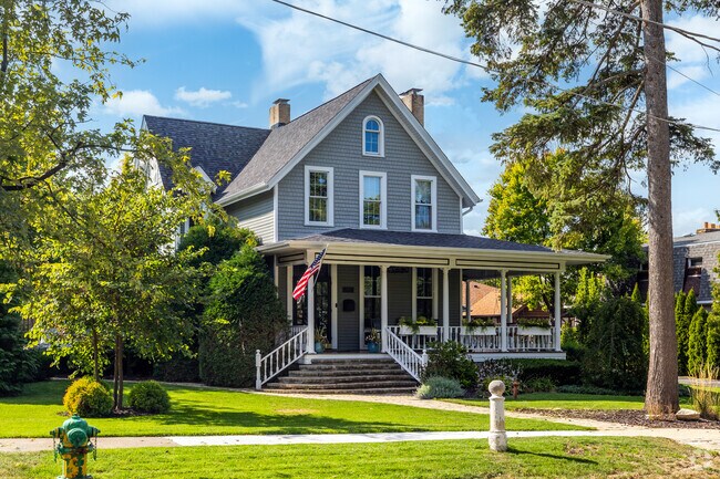 West Lemont features a number of historic properties with a variety of styles.