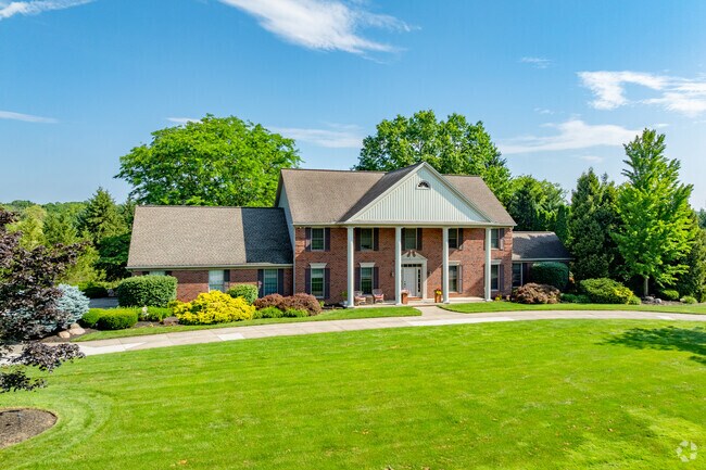 Colonial inspired homes are common in Montrose-Ghent.