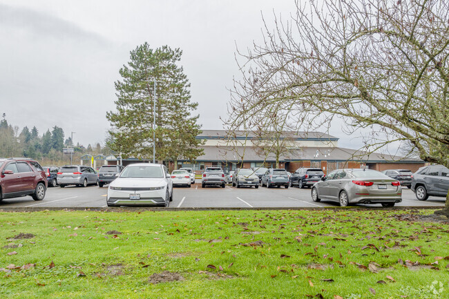 Faculty parking lot