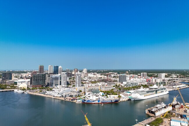 Channelside in Tampa, Florida is a waterfront community.