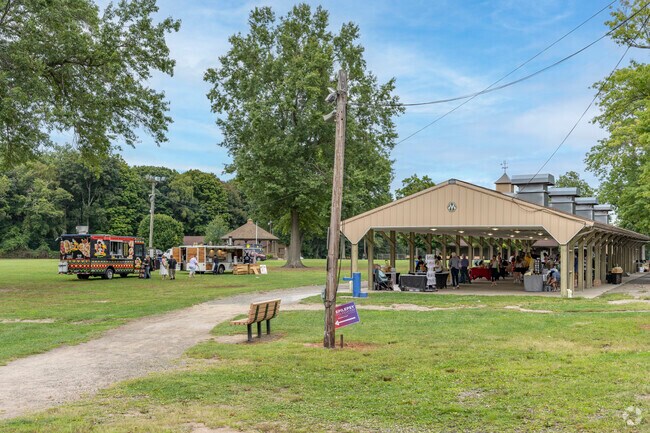 The Farmer's Market in Orange takes place at the community center.