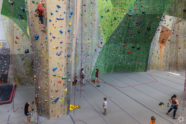 Bow residents can exercise and practice climbing skills at NH Climbing and Fitness.