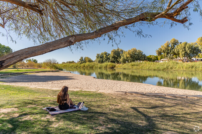 The Colorado River offers Townsend residents scenic recreation from fishing to riverside picnics.