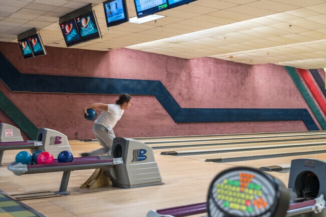 Enjoy a night out bowling with friends or family in Highland Park at Haja Rose Bowl.