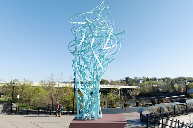 Dream River is a sculptor by Dimitar Lukanov and is a treat to admire in person.