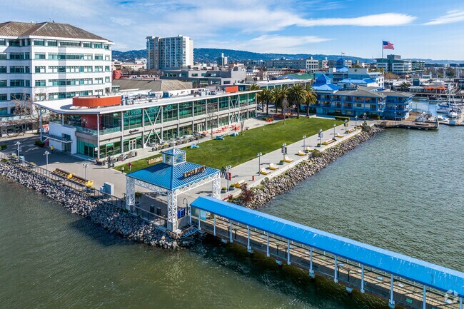 Alameda has two ferries that can get across San Francisco Bay.