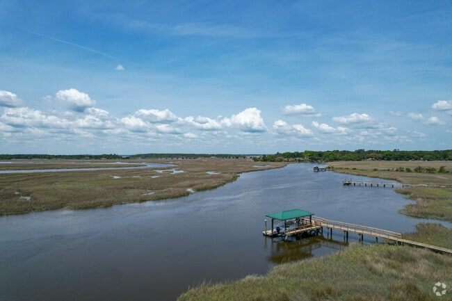 The Turtle River runs along Dock Junction.