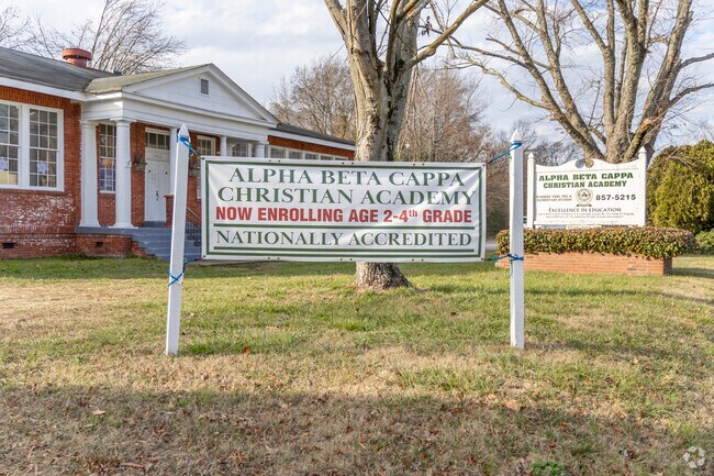 Students at Alpha Beta Cappa Christian Academy actively participate in community projects.